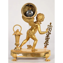 Загрузить изображение в средство просмотра галереи, PENDULE EMPIRE dite Bacchus vendangeur