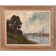 Загрузить изображение в средство просмотра галереи, LECOMTE Paul-Emile « Vue de la ville de Rouen »
