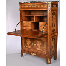 Charger l'image dans la galerie, Spectaculaire Secrétaire Louis XVI Estampillé de BOUDIN