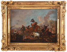 Загрузить изображение в средство просмотра галереи, QUERFURT Auguste. (1696-1761). (Attribué à). «2 chocs de cavalerie»