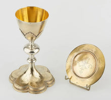 Загрузить изображение в средство просмотра галереи, Calice et sa patène en argent et vermeil