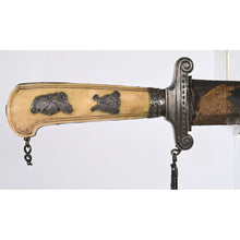 Загрузить изображение в средство просмотра галереи, Dague de chasse à la hongroise Louis XV