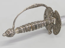 Charger l'image dans la galerie, Epée de cour XVIIIème, monture argent poinçonné