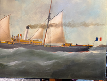 Charger l'image dans la galerie, École Française du XIXe 62x92 cm - Vue du Achille