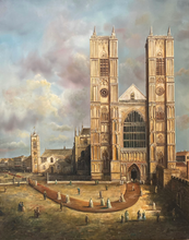 Загрузить изображение в средство просмотра галереи, L'abbaye de Westminster par Pellegrini XXè