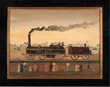 Charger l'image dans la galerie, "L’inauguration de la ligne Paris-Lille en train en 1846" GERARD Gaston