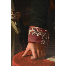 Charger l'image dans la galerie, 'Portrait du Consul suisse" H.160 L.130 cm Ep. XIXe