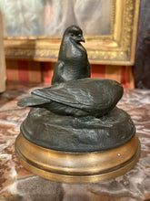 Загрузить изображение в средство просмотра галереи, CAIN Auguste Nicolas (1821-1894) Couple de tourterelles