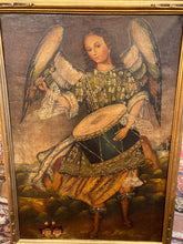 Загрузить изображение в средство просмотра галереи, école De Cuzco, 19e Siècle - Un Ange Batteur