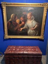Charger l'image dans la galerie, Ecole du XVIIIe, La diseuse de bonne aventure, Atelier d'Antoine Pense (1683-1757)