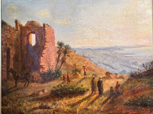 Загрузить изображение в средство просмотра галереи, "Bouzareah" Huile sur toile Ep. XIXe située et datée 1877