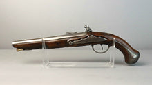 Загрузить изображение в средство просмотра галереи, Pistolet d'officier à silex Canon rond à pans au tonnerre Vers 1730-1750