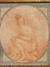 Charger l'image dans la galerie, Circa 1775, Femme drapée assise, d'après FRAGONARD