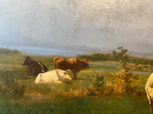 Загрузить изображение в средство просмотра галереи, François VUAGNAT (1826-1910) - Vaches au pré
