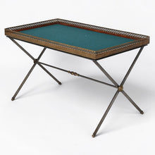 Load image into Gallery viewer, Table basse à piètement en X Circa 1970