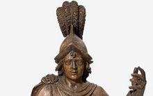 Загрузить изображение в средство просмотра галереи, Grande statue de saint Maurice XVIIè en noyer