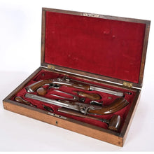 Charger l&#39;image dans la galerie, CASSETTE NECESSAIRE DE PISTOLETS DE DUEL
