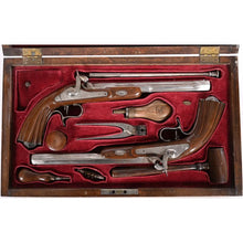 Charger l&#39;image dans la galerie, CASSETTE NECESSAIRE DE PISTOLETS DE DUEL
