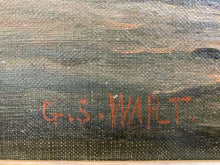 Загрузить изображение в средство просмотра галереи, G.S WART « La flottille dans la rade de Toulon (?) » fin XIXè
