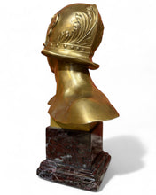 Charger l'image dans la galerie, Tête De Mercure 1895 - 1900 Emmanuel Hannaux H.22 Cm
