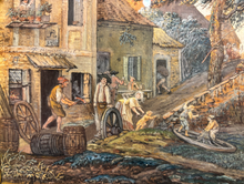 Charger l&#39;image dans la galerie, Suiveur de Henri Joseph van Blarenberghe (1741–1826), Le Tonnelier / Le Charron, 1799
