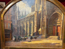 Загрузить изображение в средство просмотра галереи, Fernand L. Guey (1877-1961), Vue de la cathédrale de Rouen
