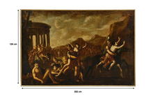 Charger l'image dans la galerie, École italienne du XVIIe siècle "L’Enlèvement des Sabines"
