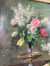 Load image into Gallery viewer, Les roses par G. Haquette XIXè
