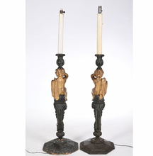 Charger l&#39;image dans la galerie, Paire de torchères Louis XIV
