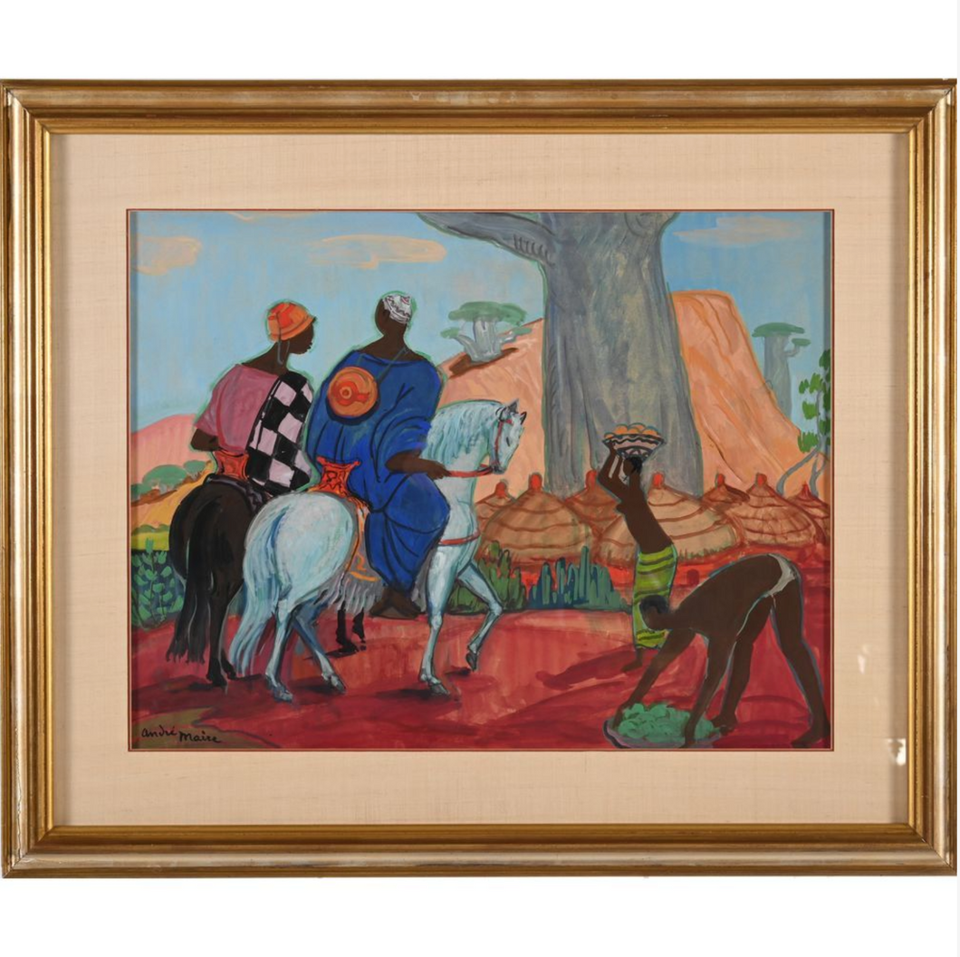 MAIRE André. (1898-1984). «Promenade aux environs de Tombouctou»