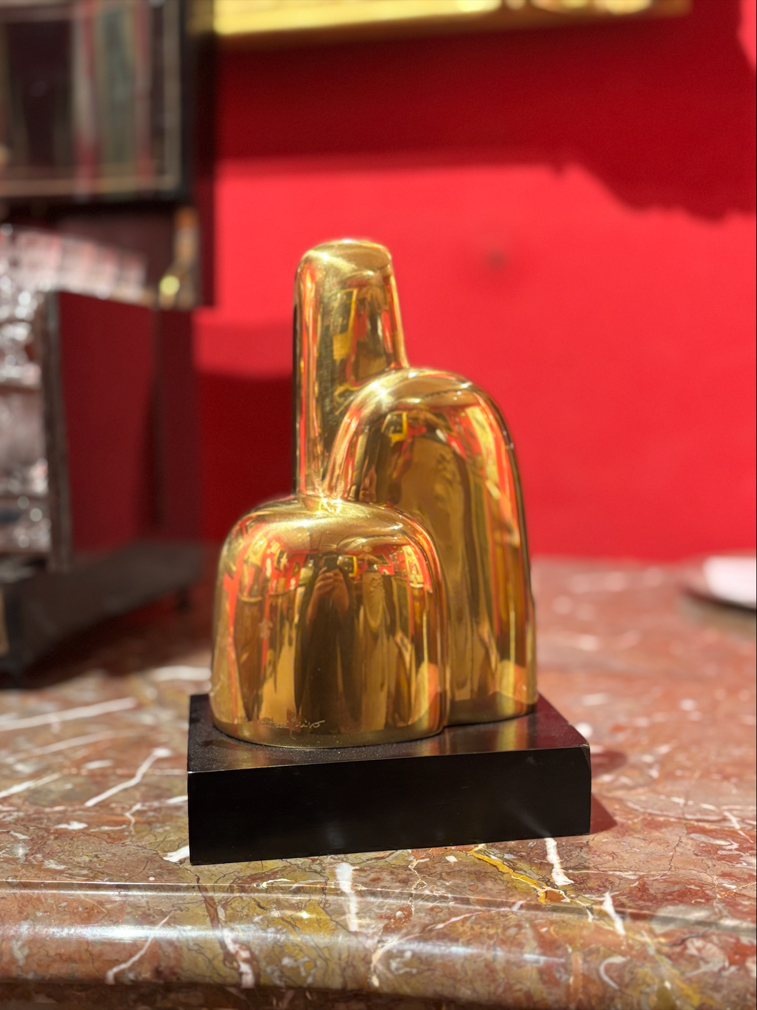 Sculpture en bronze L'Ocell par Antoni Miro 1998