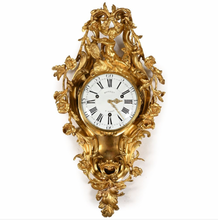 Load image into Gallery viewer, Cartel Louis XV H.92 cm dorure au mercure d'origine
