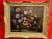 Charger l'image dans la galerie, Nicolas BAUDESSON (1611–1680) Nature morte au panier de fleurs Ep XVIIe
