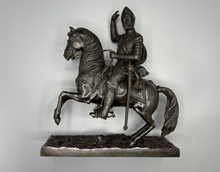 Charger l'image dans la galerie, Statue équestre du roi Henri IV France, fin du XIXe siècle
