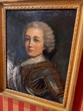 Charger l'image dans la galerie, Portrait d'un jeune noble en armure Ep XVIIIe
