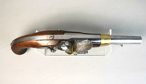 Pistolet d'arçon à silex modèle 1816.