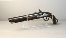 Charger l&#39;image dans la galerie, Pistolet d&#39;officier à silex Canon rond à pans au tonnerre Vers 1730-1750
