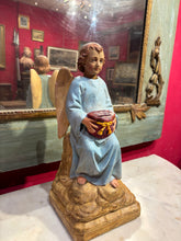 Charger l&#39;image dans la galerie, Ange Quêteur XIXe 40 cm
