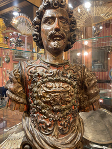Grand buste reliquaire Ep.XVIIè