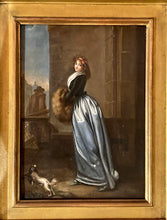 Load image into Gallery viewer, La femme au MANCHON d&#39;après Louis-Léopold BOILLY (1761-1845) - XIXè
