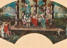 Load image into Gallery viewer, Gouache sur papier Ep XVIIIe – Le Banquet des dieux
