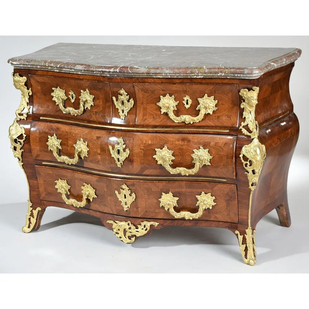 Spectaculaire Commode Tombeau Louis XV