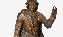 Загрузить изображение в средство просмотра галереи, Grande statue de saint Maurice XVIIè en noyer
